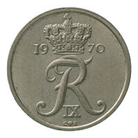 TMNK 15221
          <br/>
          Tien ore uit Denemarken op naam van Frederik IX (1947-1972)
          <br/>
          <em>Denemarken, koninkrijk</em>