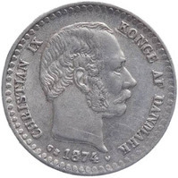 TMNK 15645
          <br/>
          Tien ore uit Denemarken op naam van Christiaan IX (1863-1906)
          <br/>
          <em>Denemarken, koninkrijk</em>