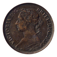 TMNK 15981
<br/>
Farthing uit Groot-Brittannië op naam van Victoria, koningin van het Verenigd Koninkrijk (1837-1901)
<br/>
<em>Groot-Brittannië</em>