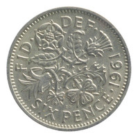 TMNK 15982
<br/>
Zes pence uit Groot-Brittannië op naam van Elizabeth II, koningin (1952-2022)
<br/>
<em>Groot-Brittannië</em>