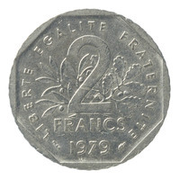 TMNK 15986
<br/>
Twee franc uit Frankrijk
<br/>
<em>Frankrijk</em>