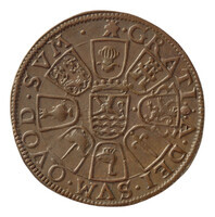 TMNK 16332
          <br/>
          Rekenpenning over het verlaten van Tholen door de Spanjaarden
          <br/>
          <em>Zeeland, graafschap</em>