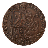 TMNK 16343
          <br/>
          Rekenpenning van Gent met het wapen van de familie Hembyze
          <br/>
          <em>Spaanse Nederlanden</em>