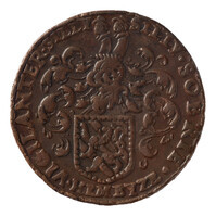 TMNK 16343
          <br/>
          Rekenpenning van Gent met het wapen van de familie Hembyze
          <br/>
          <em>Spaanse Nederlanden</em>