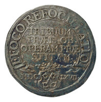 TMNK 16468
<br/>
Invoering van het haardstedengeld en de Vrede van Breda - einde van de Tweede Engels-Nederlandse Oorlog (1665-1667)
<br/>
<em>Republiek der Zeven Verenigde Nederlanden, republiek (1588-1795)</em>