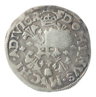 TMNK 16479
          <br/>
          Tiende philipsdaalder uit Utrecht op naam van Philips II, koning van Spanje (1556-1598)
          <br/>
          <em>Republiek der Zeven Verenigde Nederlanden, Utrecht, heerlijkheid (1528-1798)</em>