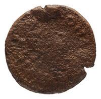 TMNK 16753
<br/>
Follis (veertig nummi) van de Ostrogothen onder Athalaric (526-534)
<br/>
<em>Ostrogothen, koninkrijk</em>