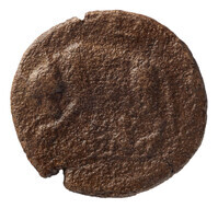 TMNK 16753
<br/>
Follis (veertig nummi) van de Ostrogothen onder Athalaric (526-534)
<br/>
<em>Ostrogothen, koninkrijk</em>