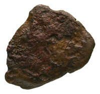 TMNK 16773
<br/>
Kwart follis uit het Byzantijnse Rijk op naam van Mauritius Tiberius (582-602)
<br/>
<em>Byzantijns Keizerrijk</em>