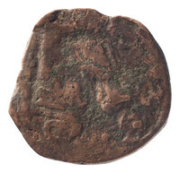 TMNK 16776
<br/>
Follis uit het Byzantijnse Rijk op naam van Heraclius, keizer (610-641) / Heraclius Constantijn III, keizer (641)
<br/>
<em>Byzantijns Keizerrijk</em>